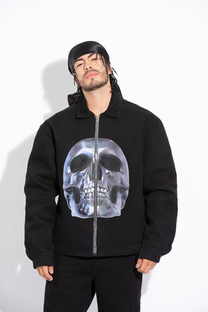 Jacket Silver Skull