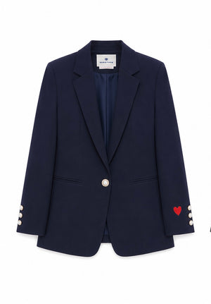 Blazer Clásico Bordado