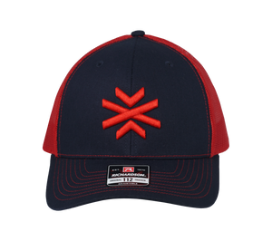 Gorra Trucker Logo Red/Blue