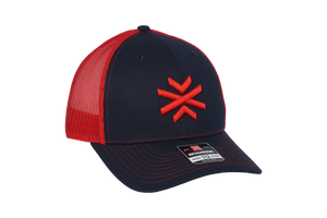 Gorra Trucker Logo Red/Blue