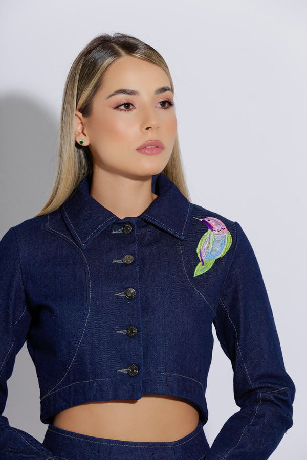 Hummingbird índigo Jacket
