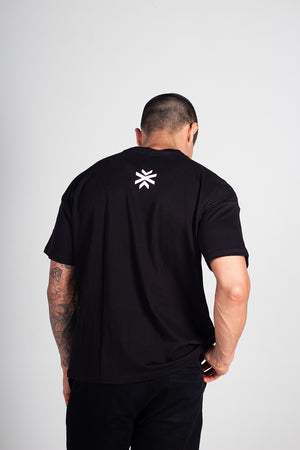 T-Shirt Coeur d'Or Noir