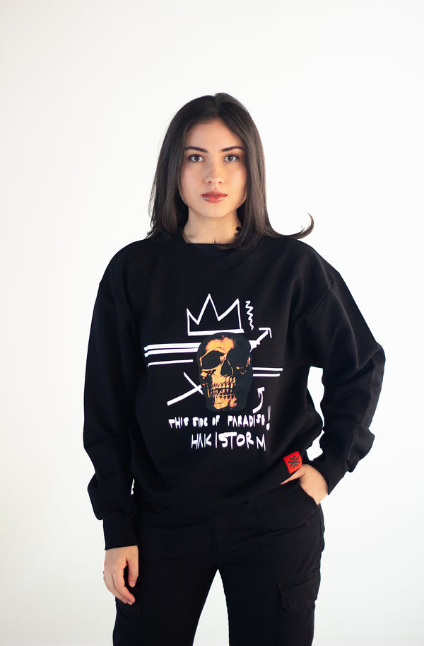 Pull Golden Skull Noir