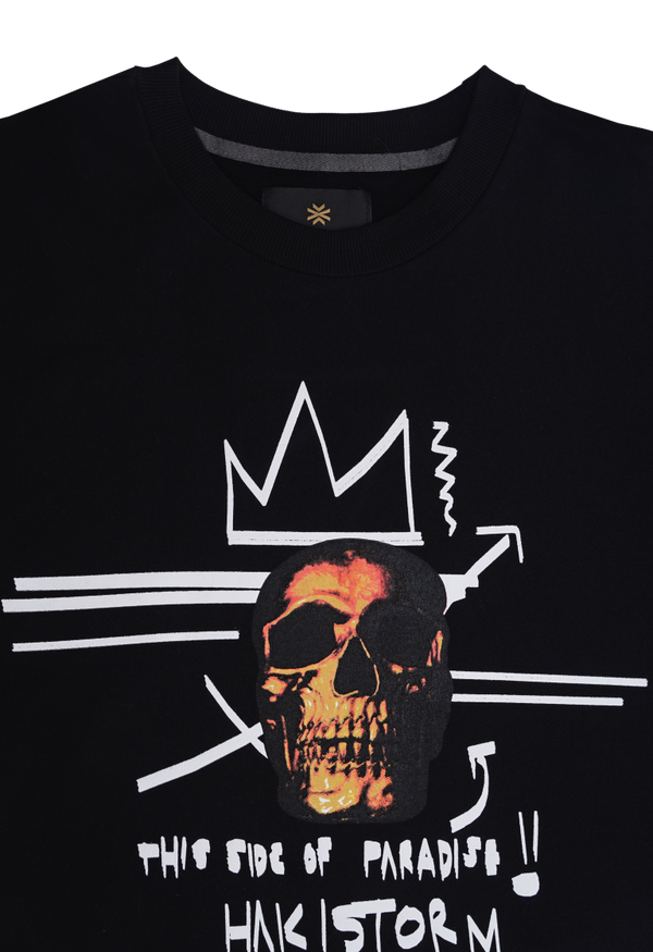 Sweater Golden Skull Black